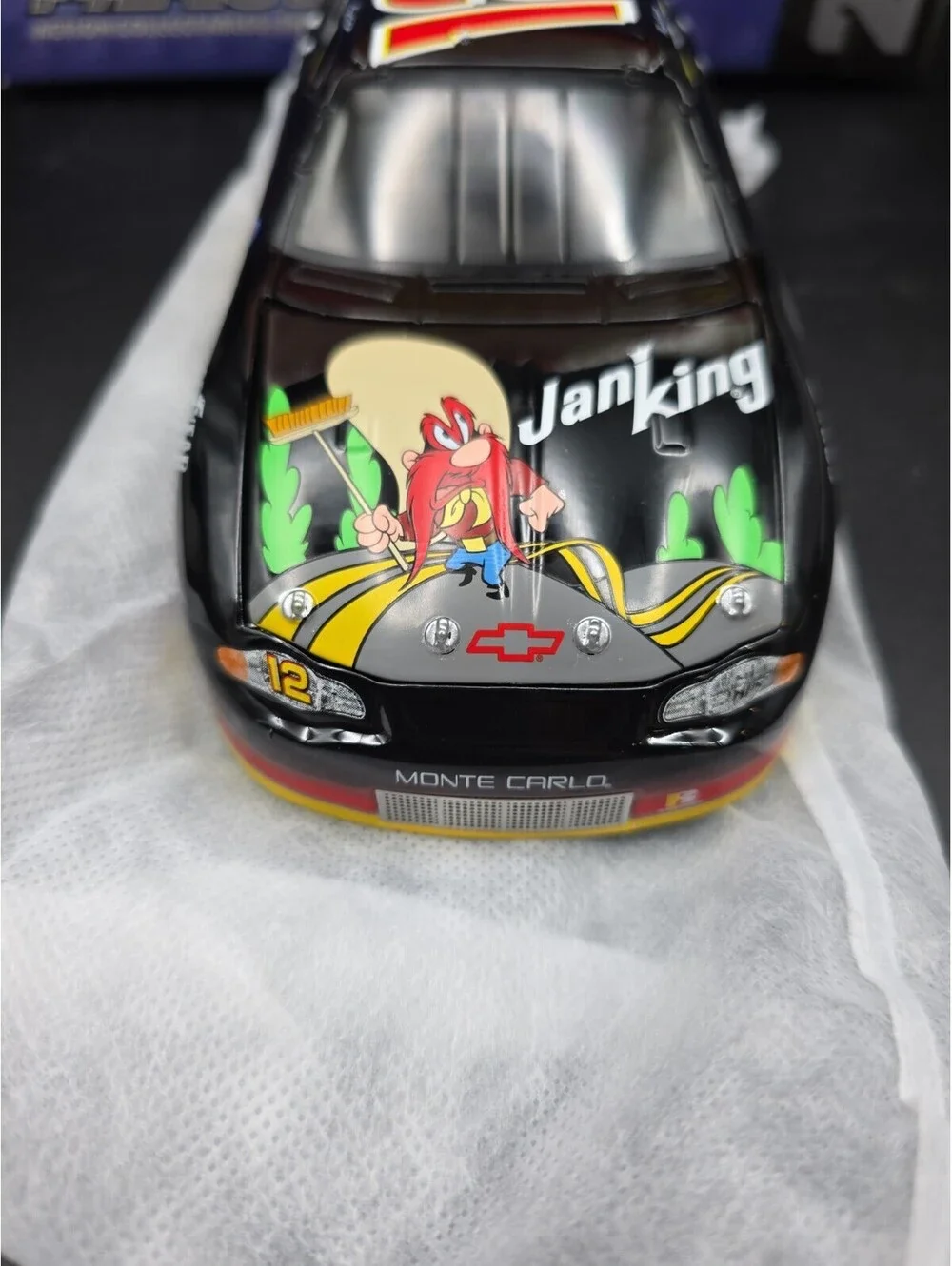Kerry Earnhardt Looney Tunes 2002 #12 “JaniKing” Action 1:24 Scale DieCast Car